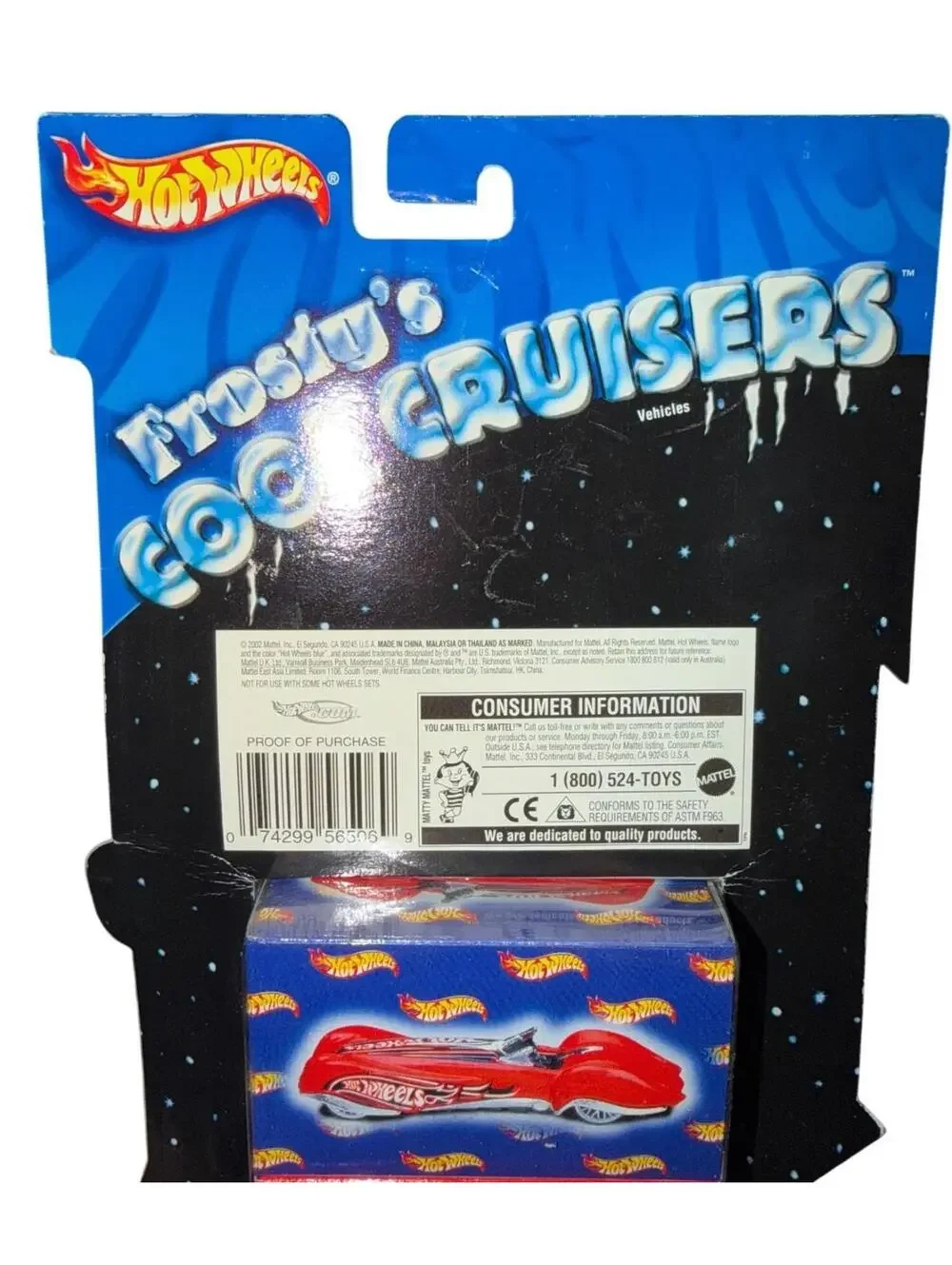 Hot Wheels Frostys Cool Cruisers Gift Pack With 3 Vehicles & To/From Tags For Ki
